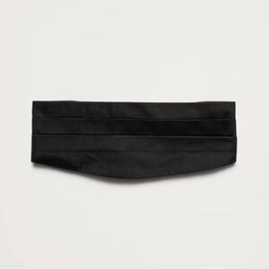 Banana Republic Black Silk Cummerbund, NWT